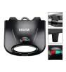 Sandwichera Eléctrica 750W Negra EL35C1 Signa