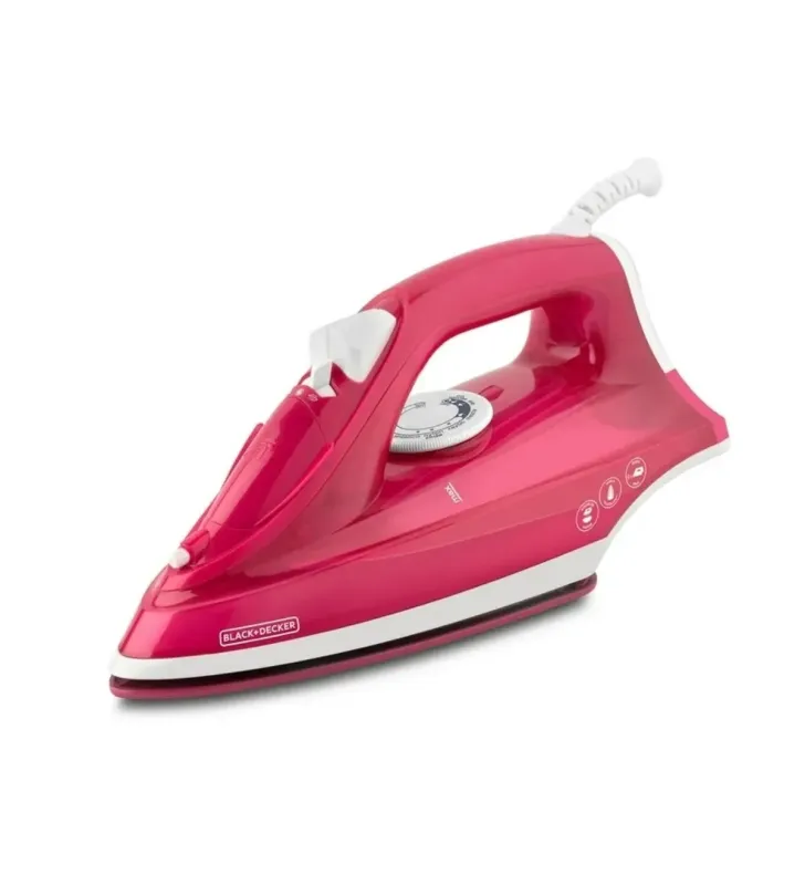 Plancha Black & Decker TrueGlide IRBD302 | 1 200 W Vapor y Suela Anti‑adherente