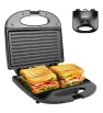 Sandwichera Eléctrica 750W Negra EL35C1 Signa
