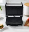 Sandwichera Grill Eléctrica 1000W Gris 180° EL36C4 Signa