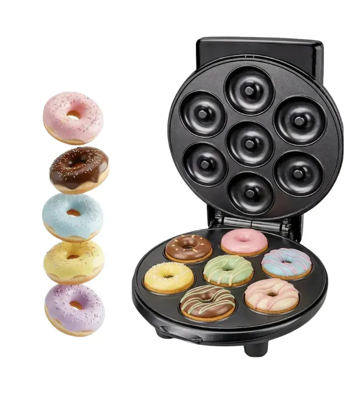Hornilla para 7 Mini Donas Negra 700W EL38C1 Signa