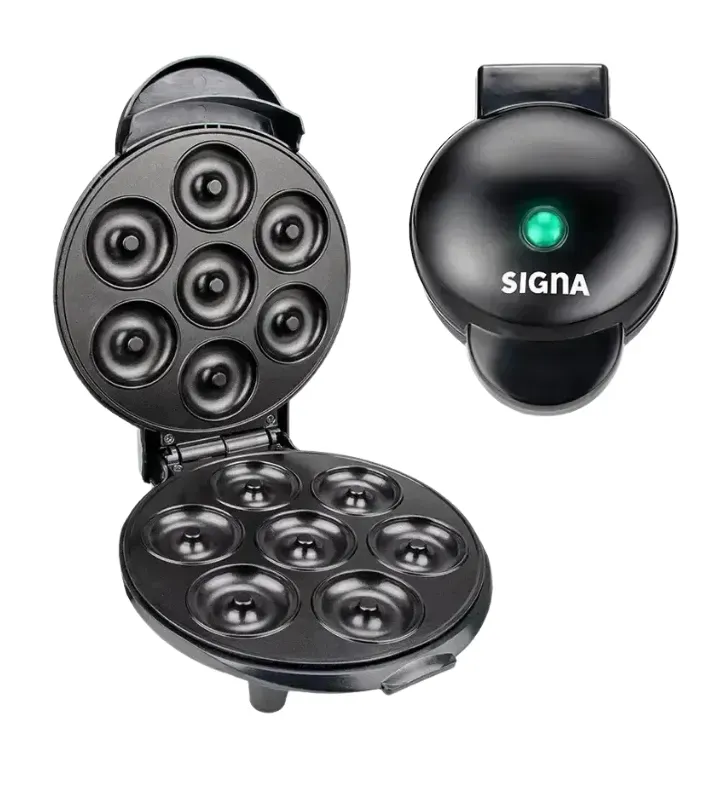 Hornilla para 7 Mini Donas Negra 700W EL38C1 Signa