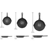 Set de 3 Sartenes de Hierro Fundido Precurado HG223C1 Signa