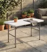 Mesa Plegable 1.20 m Portafolio Blanca HG266C6 Signa