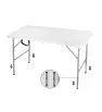 Mesa Plegable 1.20 m Portafolio Blanca HG266C6 Signa
