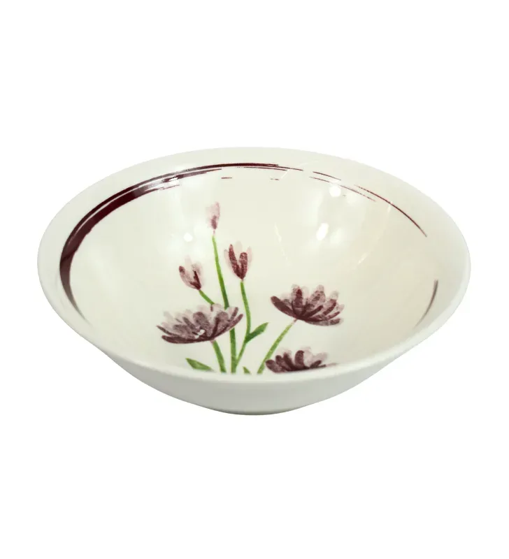 Bowl de Cerámica 7 Flor Morada CR38C24 BH Healthy