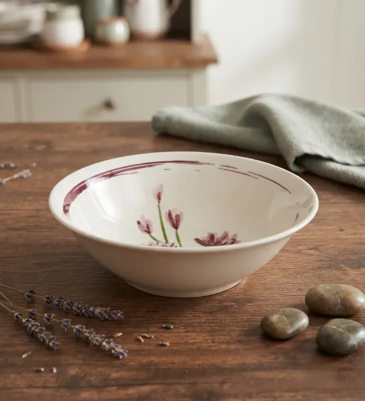 Bowl de Cerámica 7 Flor Morada CR38C24 BH Healthy