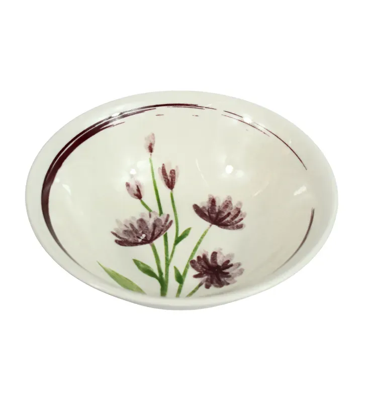 Bowl de Cerámica 7 Flor Morada CR38C24 BH Healthy