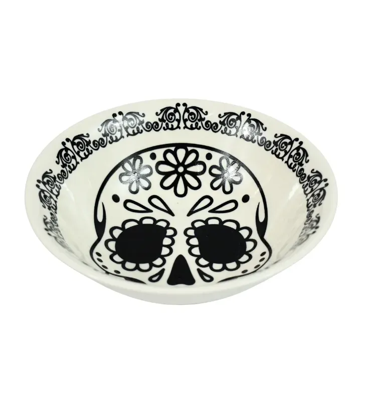 Bowl de Cerámica 7 Calavera Negra CR38C1 BH Healthy