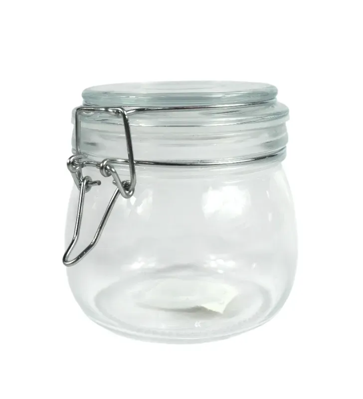 Especiero de Vidrio Tapa Clip 400 ml ES008-0.4 BH Healthy