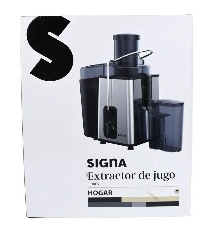 Extractor de Jugos 1000W 500 mL Plateado EL30C5 Signa