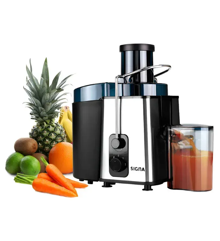 Extractor de Jugos 1000W 500 mL Plateado EL30C5 Signa