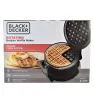 Waflera Black & Decker WM1000B | 800 W, 4 waffles, giro 180°