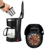 Cafetera Eléctrica 650 ml Negra EL46C1 Signa
