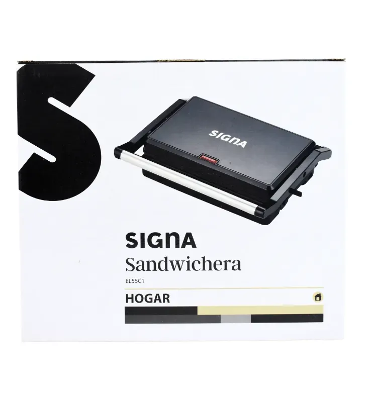 Sandwichera Eléctrica Grill 180° 750W EL55C1 Signa