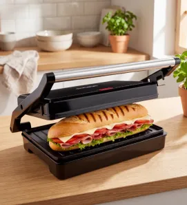 Sandwichera Eléctrica Grill 180° 750W EL55C1 Signa