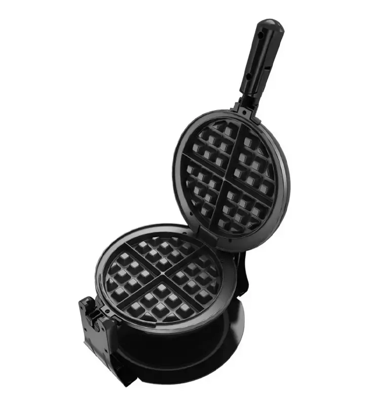 Waflera Black & Decker WM1000B | 800 W, 4 waffles, giro 180°