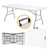 Mesa Plegable 1.80 m Portafolio Blanca HG40C6 Signa