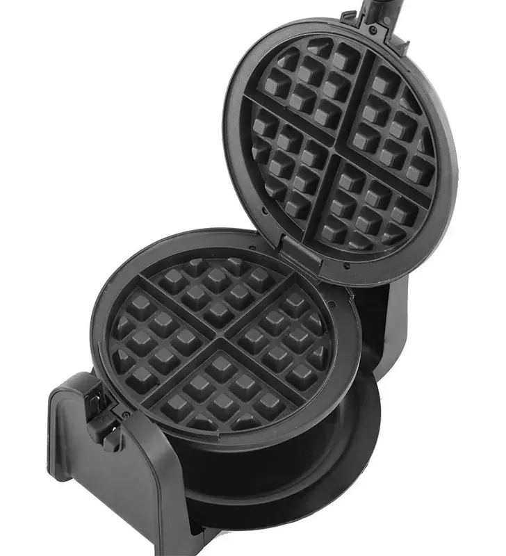 Waflera Black & Decker WM1000B | 800 W, 4 waffles, giro 180°