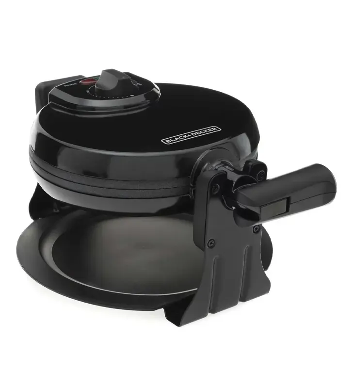 Waflera Black & Decker WM1000B | 800 W, 4 waffles, giro 180°