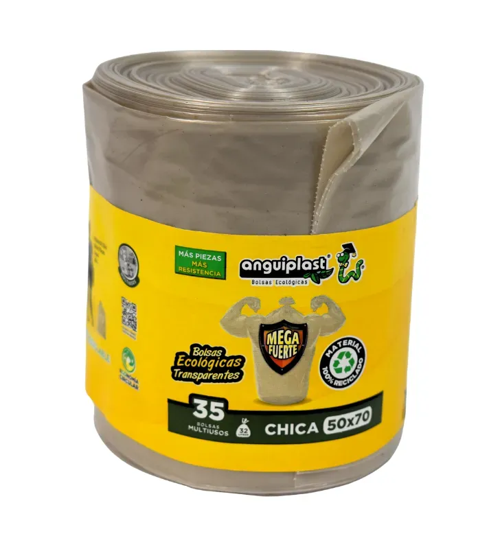 Bolsa 50x70 Transparente Rollo 35 Pzs PT026031 Anguiplast