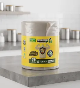 Bolsa 50x70 Transparente Rollo 35 Pzs PT026031 Anguiplast