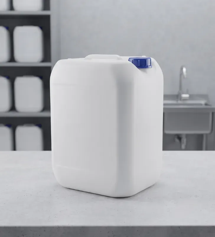 Envase 20 Litros Natural Masterpack Tapa Azul Visapack