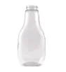 Botella SQ 250 ml PET Cristal Flip Top R-33 LB1B017 Plastika