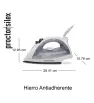 Plancha Proctor Silex 17150PS | 1 200 W Anti‑adherente y Vapor Vertical