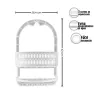 Porta Shower Satinado Chico MX-560 C/10 Yuliana