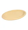 Plato Ovalado Tampiqueño 9" Beige MX-119B Yuliana