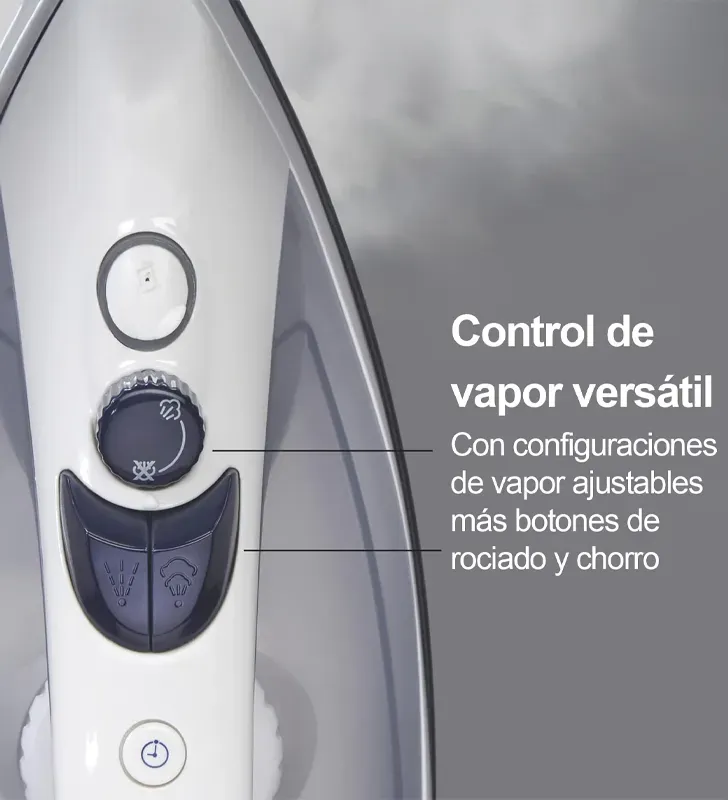 Plancha Proctor Silex 17150PS | 1 200 W Anti‑adherente y Vapor Vertical