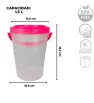 Recipiente Juguero 1.5 L Rosa MX-222 Yuliana