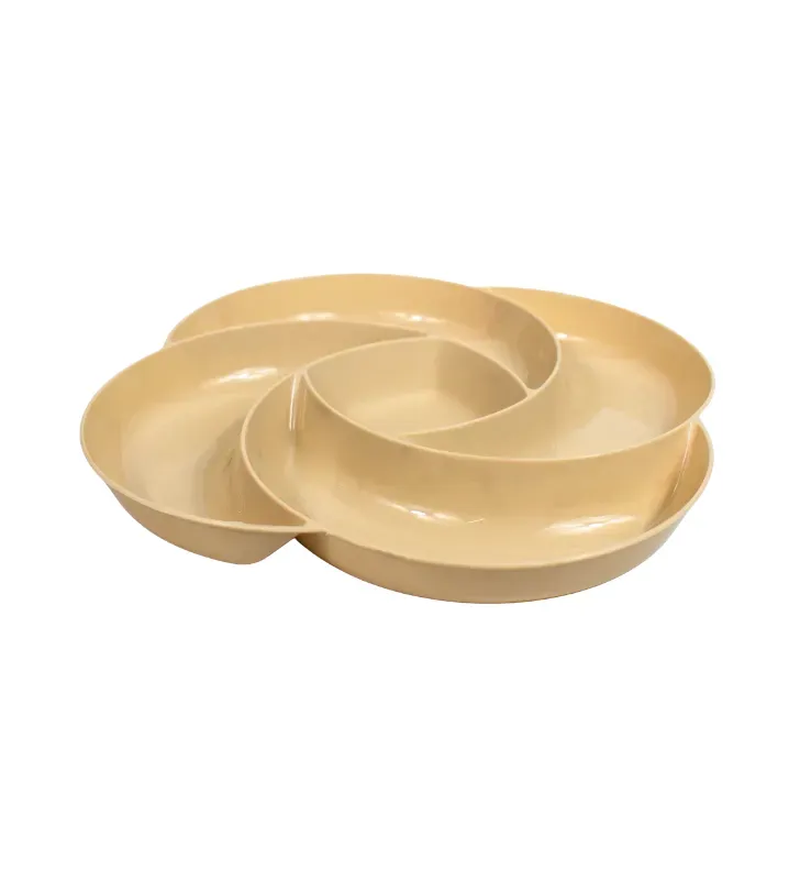 Botanero Beige 12" Melaplast MX-247B Yuliana