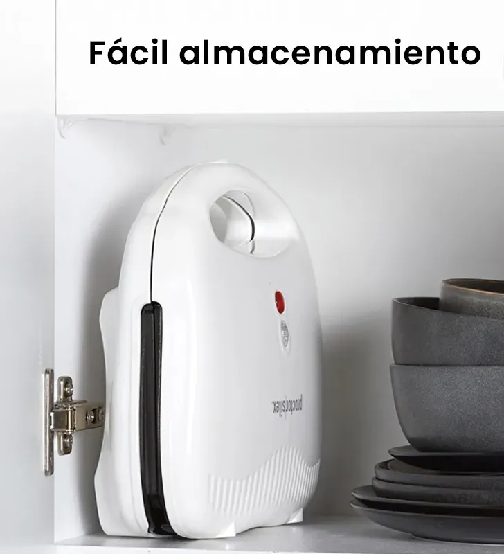Sandwichera Proctor Silex 25401 | Compacta 700 W, 2 Sándwiches
