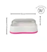 Jabonera Divina con Reja Escurridora MX-380 | Marca Yuliana