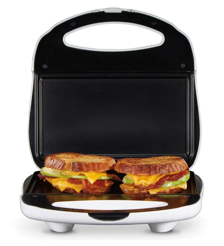 Sandwichera Proctor Silex 25401 | Compacta 700 W, 2 Sándwiches