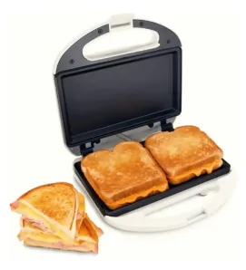 Sandwichera Proctor Silex 25401 | Compacta 700 W, 2 Sándwiches