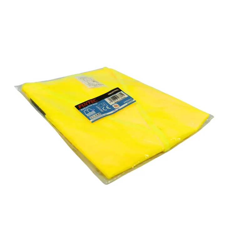 Chaleco Reflejante de Seguridad Industrial XXL FPRV014 | Fixtec