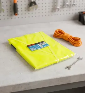 Chaleco Reflejante de Seguridad Industrial XXL FPRV014 | Fixtec
