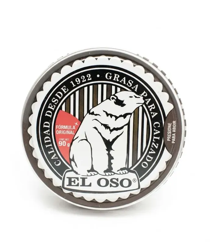 Grasa para Calzado Café Oscuro 90g | Marca El Oso
