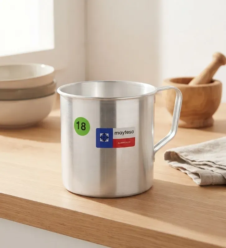 Vaso Pocillo de Aluminio No. 18 3.2L | Marca Maytesa