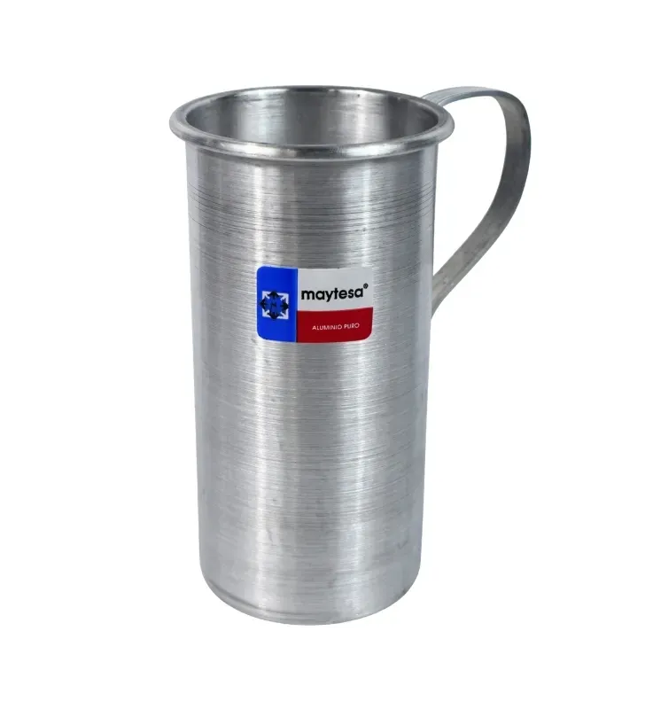 Vaso Alto de Aluminio No. 1000 1 Litro | Marca Maytesa