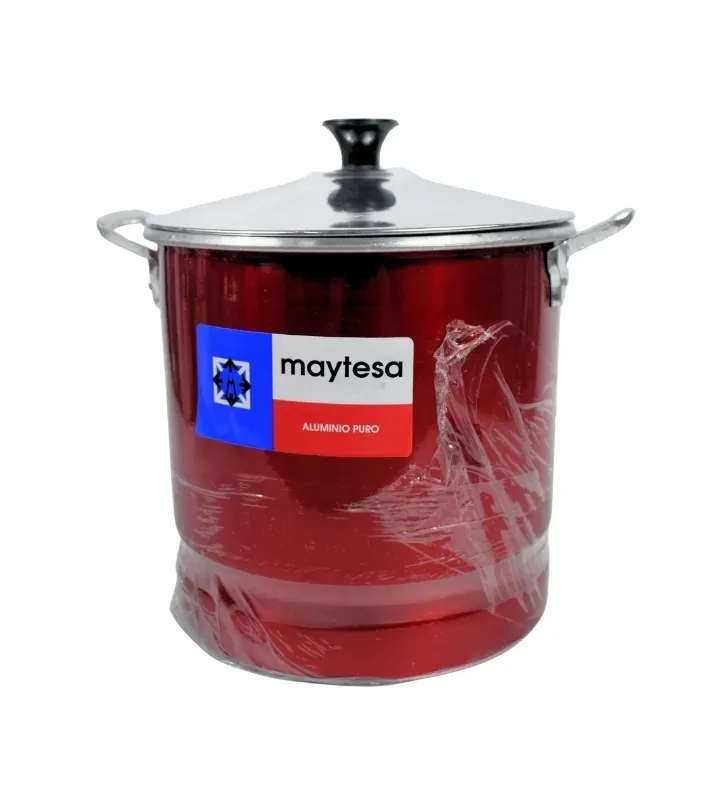 Olla Vaporera Pintada No. 22 6.2L con Rejilla y Tapa | Maytesa