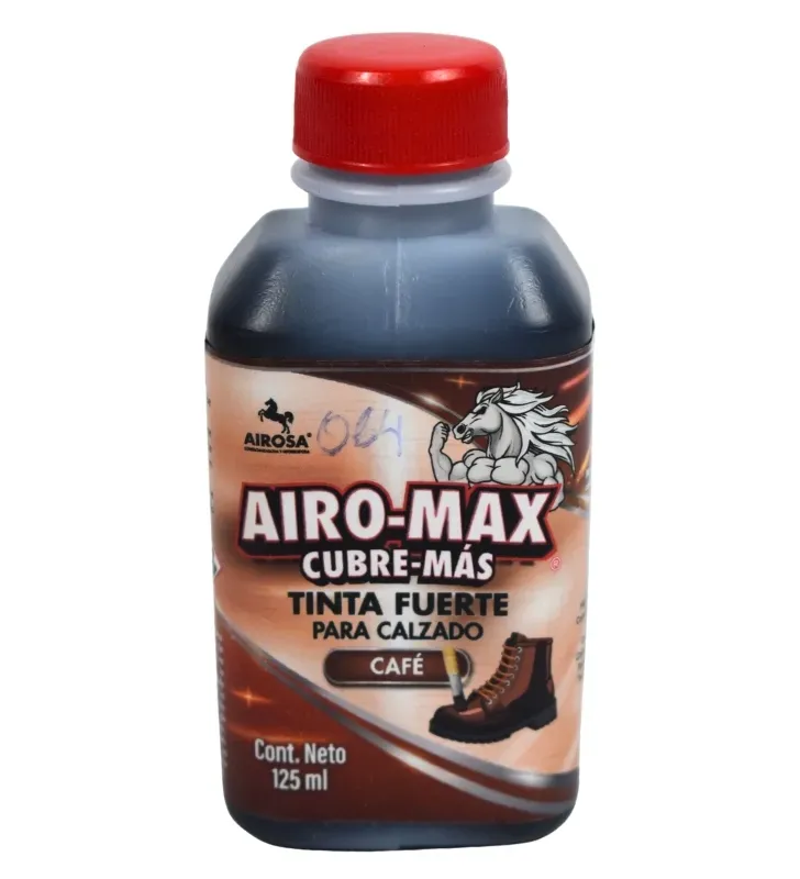 Tinta Fuerte para Calzado Airo-Max Café 125 ml | Marca Airosa