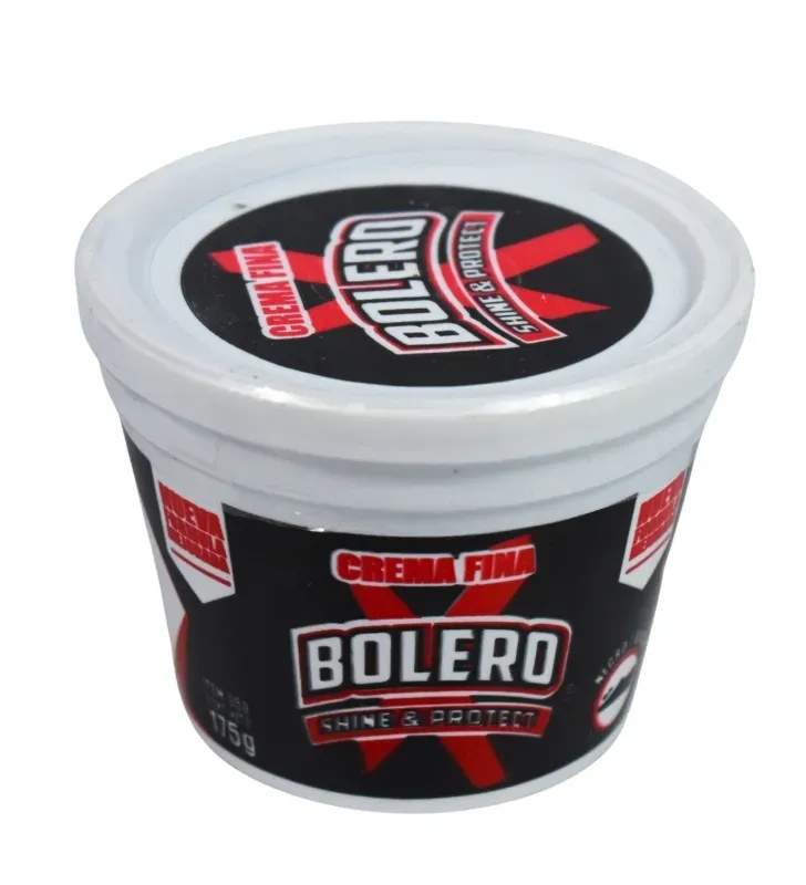 Crema Fina para Calzado Negro 175g | Marca Bolero