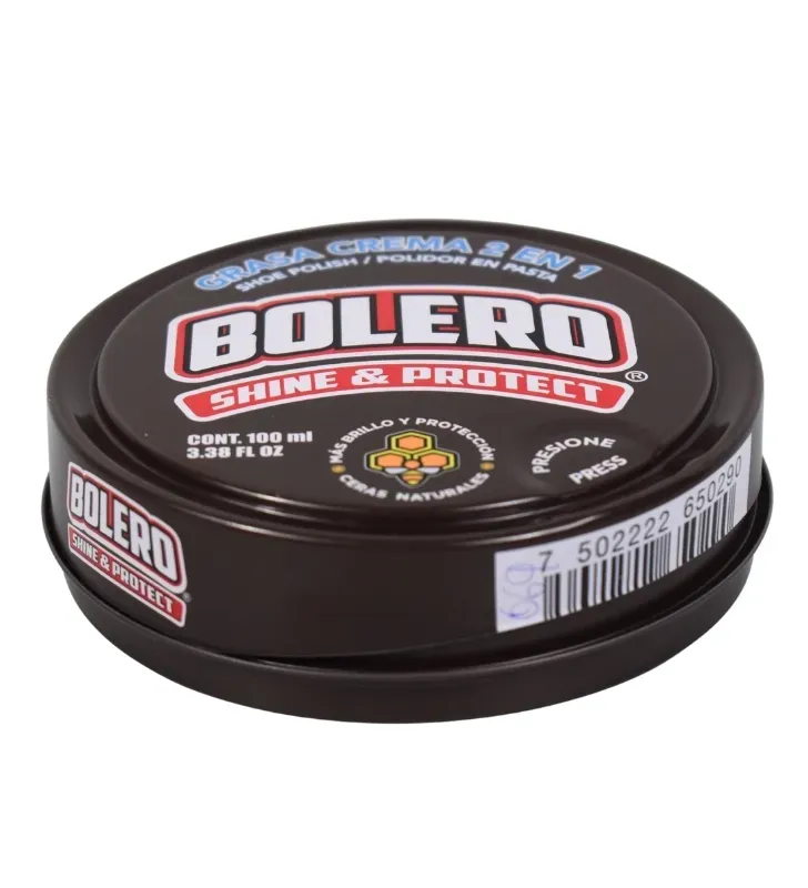 Grasa Crema 2 en 1 Café 100 ml | Marca Bolero