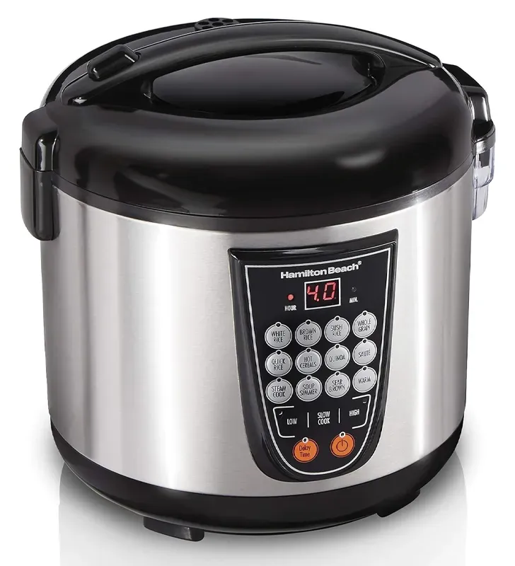 Olla Hamilton Beach 37571 Multicooker 4.2 L | 14 Funciones Digitales