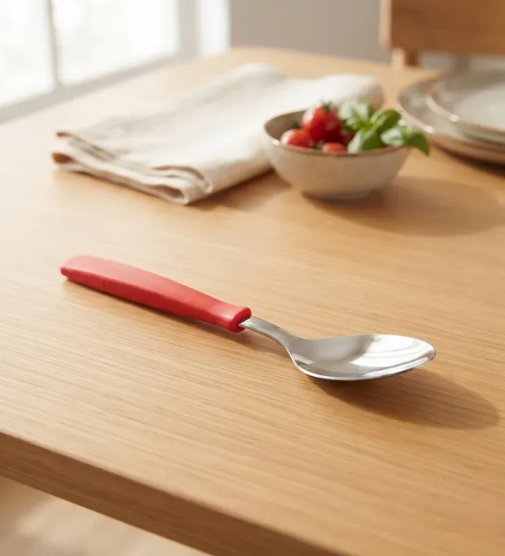 Cuchara de Mesa New Kolor Rojo Acero Inox Tramontina | 23185/161