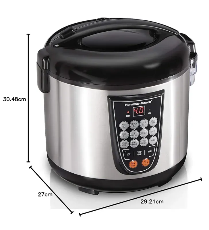 Olla Hamilton Beach 37571 Multicooker 4.2 L | 14 Funciones Digitales